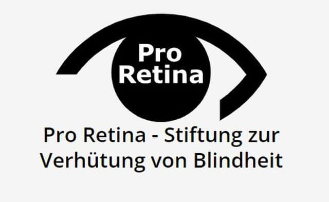 Logo der Pro Retina – Stiftung zur Verhütung von Blindheit