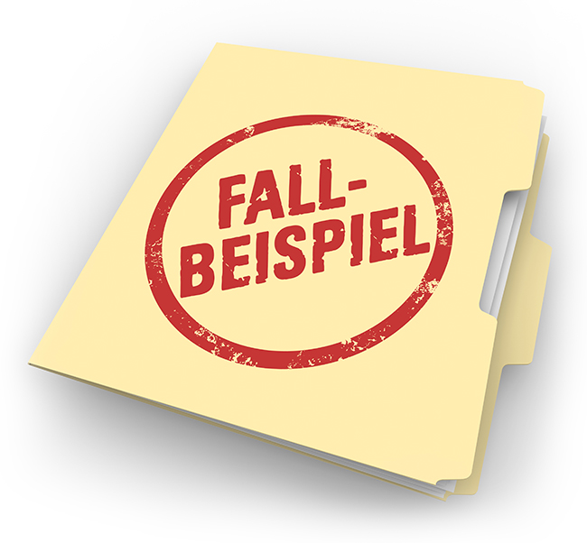 Symbolbild der Rubrik Fallbeispiel