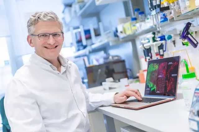 Wissenschaftler in einem Labor, symbolisch für die Forschung von Frank Winkler zu Glioblastomen und seine Auszeichnung mit dem Brain Prize 2025