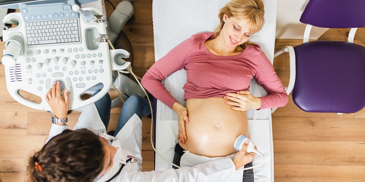 Fetale Echokardiografie: Ultraschalluntersuchung bei schwangerer Frau