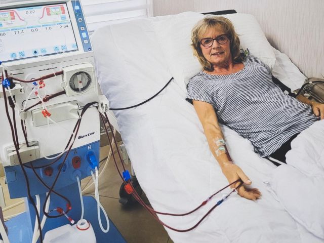 Sabine Fischer-Kugler reiste nach Kenia und ließ sich dort eine neue Niere transplantieren. (Quelle: www.zdf.de)