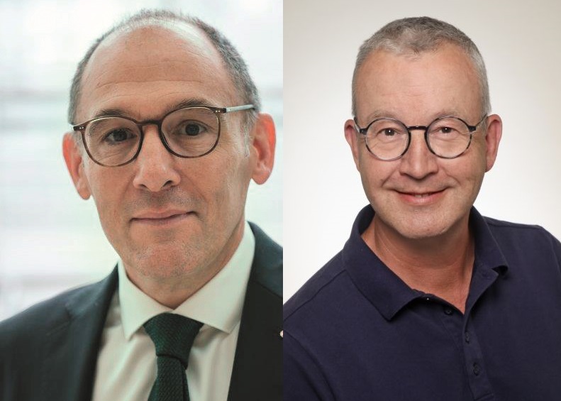 Die Erklärung der Anti-GOÄneu-Initiative unterzeichnete DGU-Generalsekretär Prof. Maximilian Burger, aber nicht BvDU-Präsident Dr. Axel Belusa. (Fotos: DGU/BvDU)